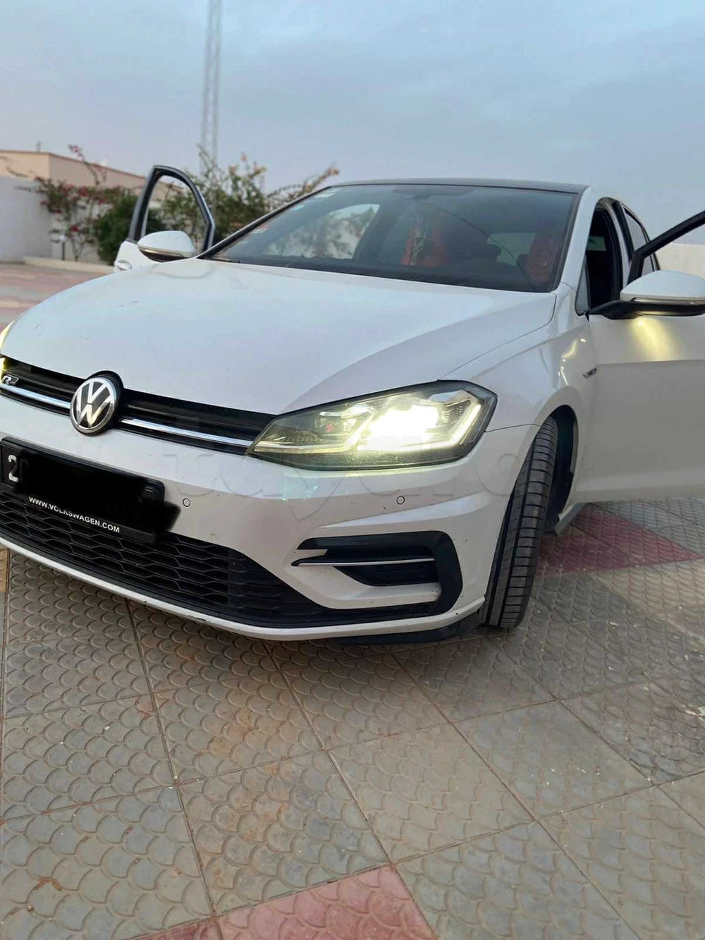 Carte voiture Volkswagen Golf