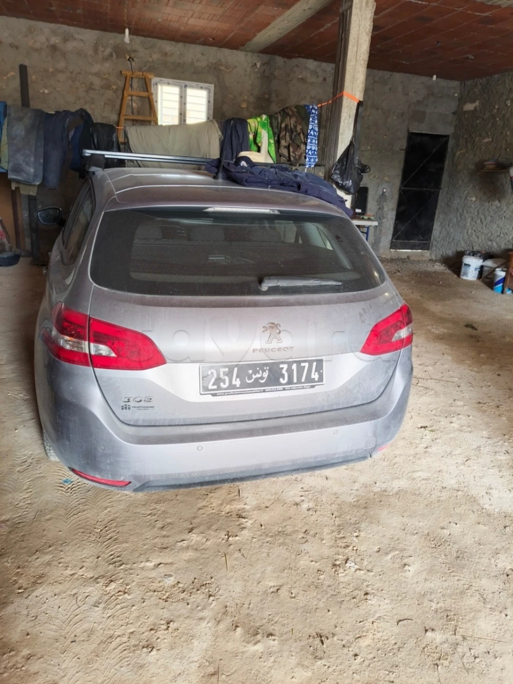 Carte voiture Peugeot 308