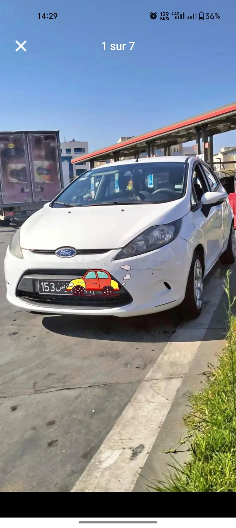 Carte voiture Ford Fiesta
