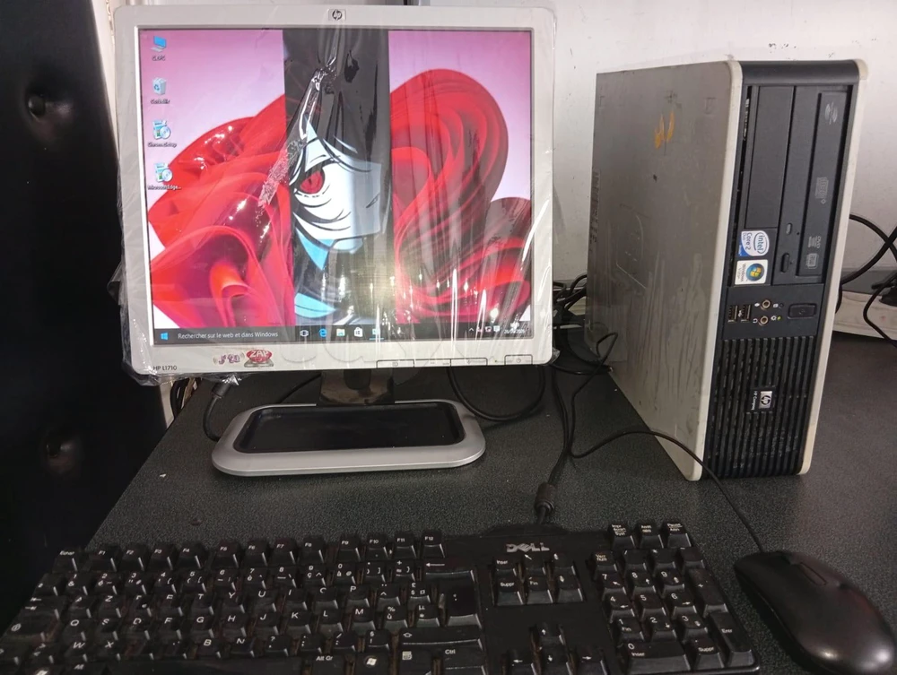 Pack PC de Bureau HP Compaq Complet - Idéal Bureautique & Études