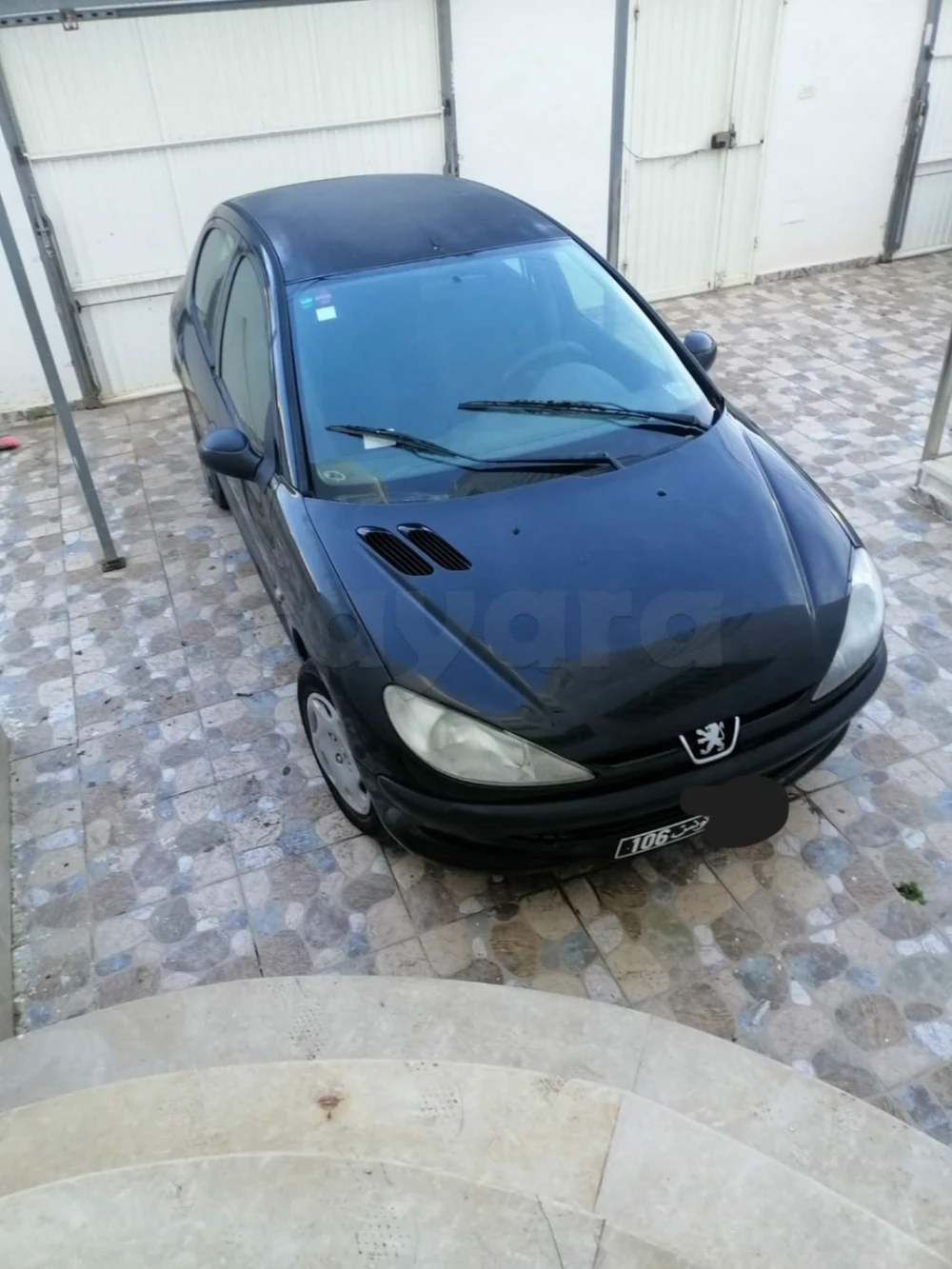 Carte voiture Peugeot 206