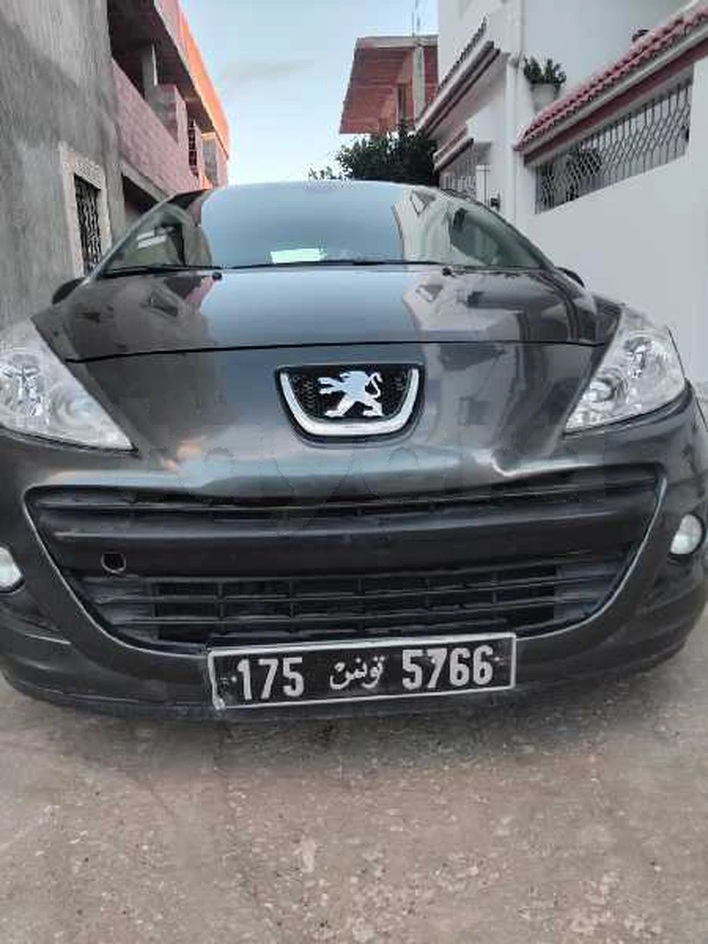 Carte voiture Peugeot 207