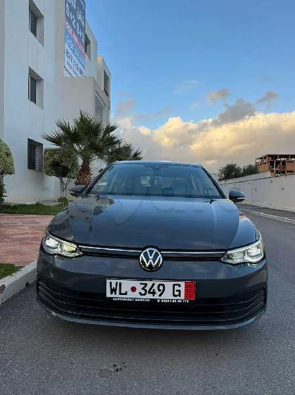 Carte voiture Volkswagen Golf