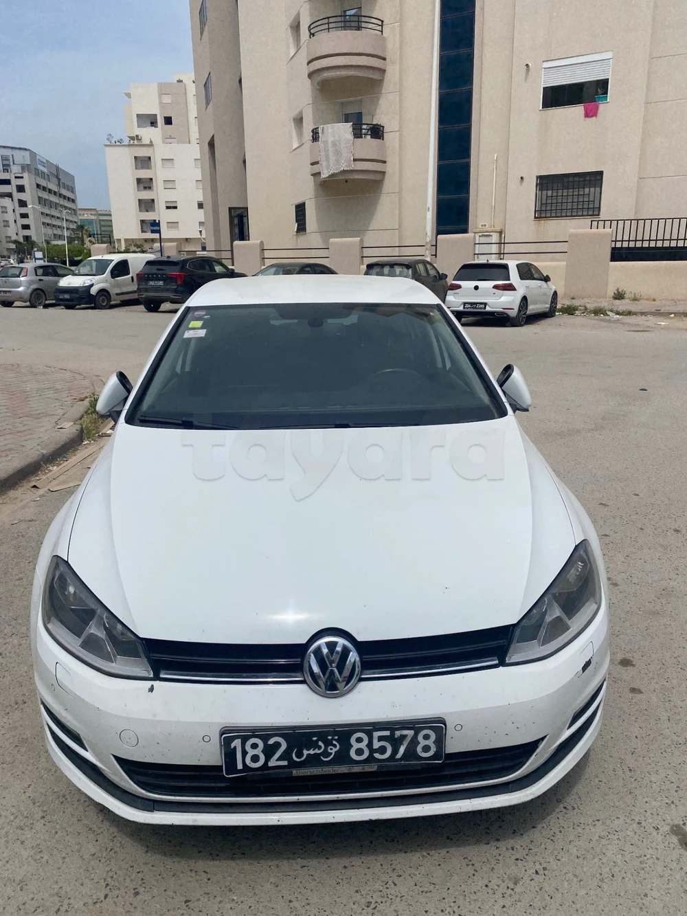 Carte voiture Volkswagen Golf