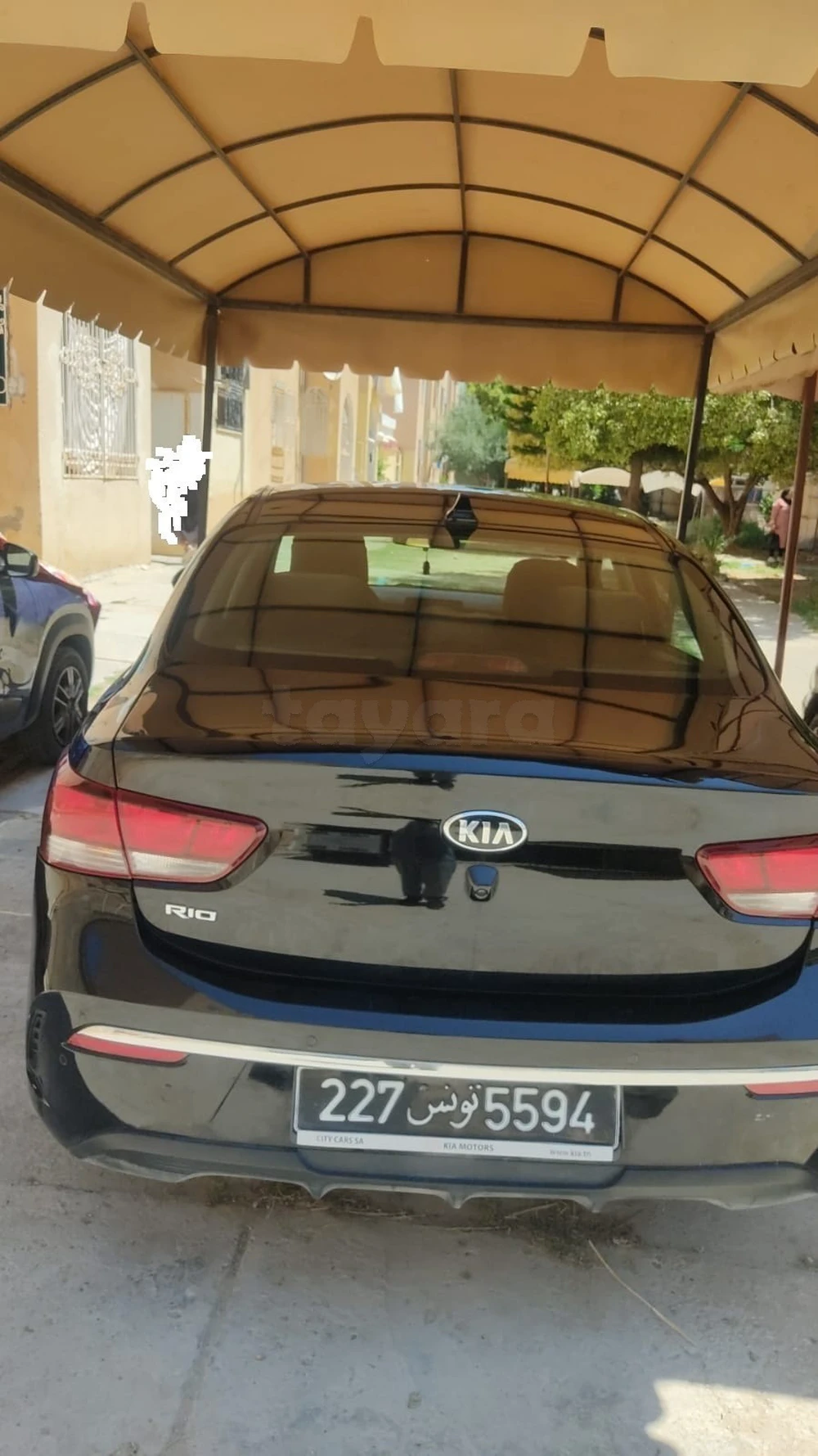 Carte voiture Kia Rio