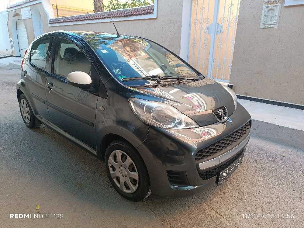 Carte voiture Peugeot 107