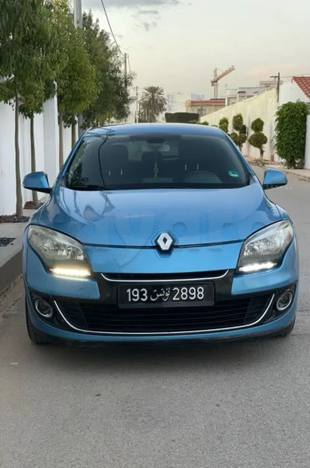 Carte voiture Renault Megane