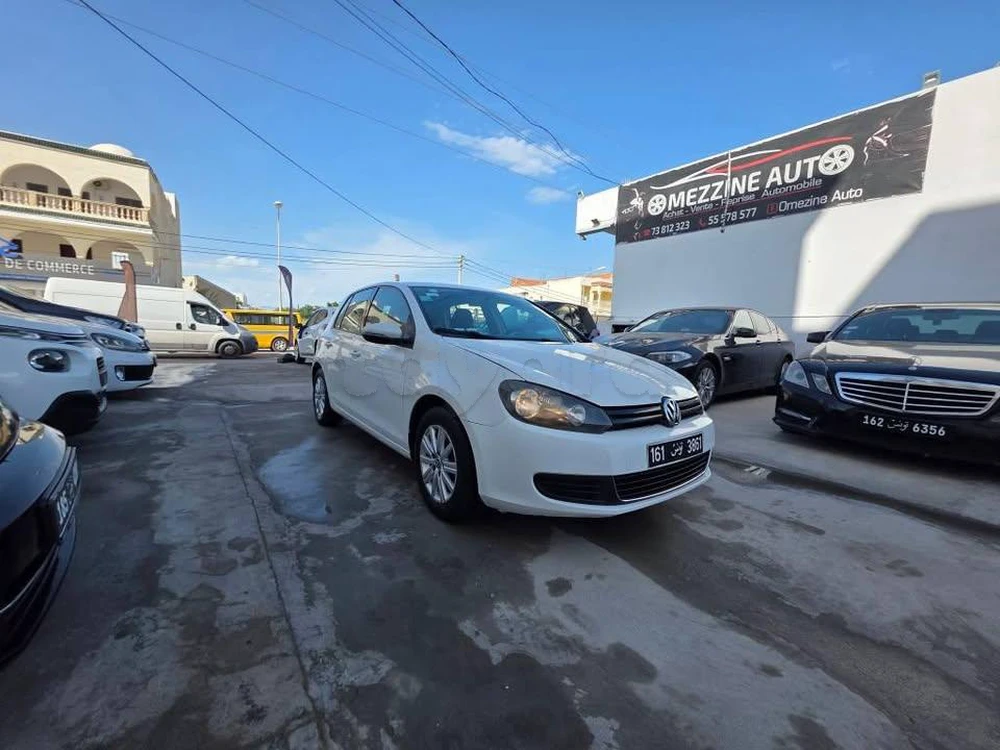 Carte voiture Volkswagen Golf