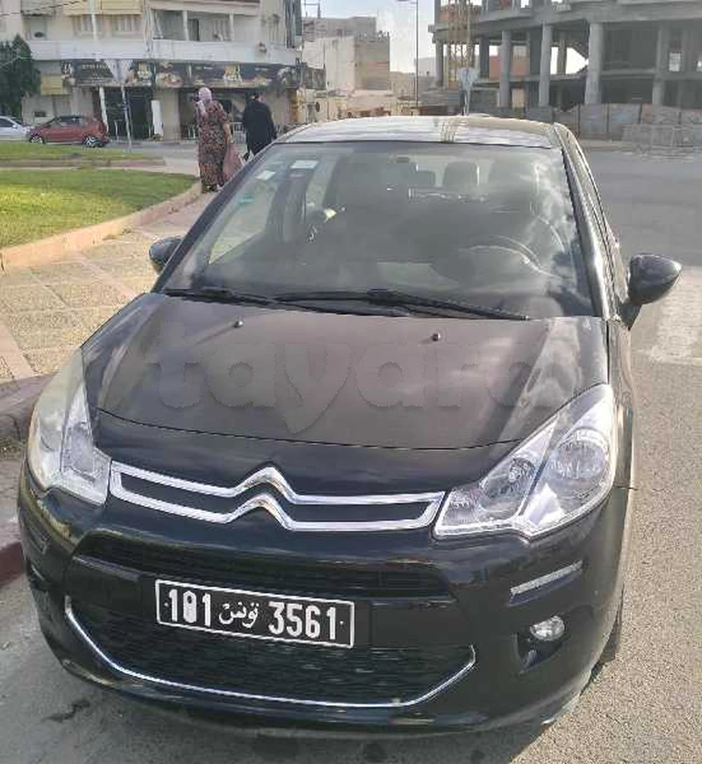 Carte voiture Citroen C3