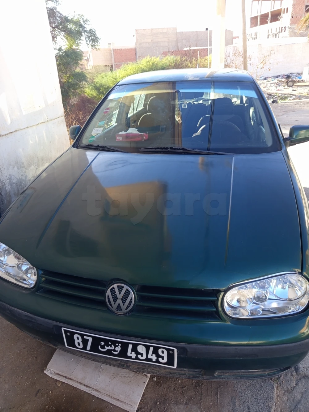 Carte voiture Volkswagen Golf