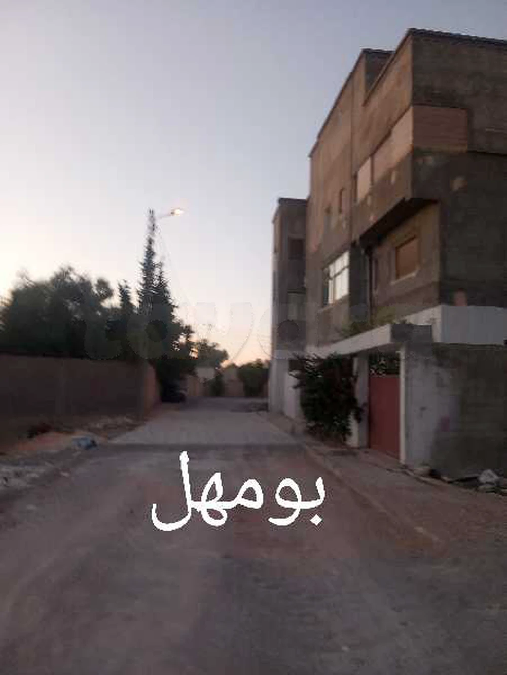 أرض للبيع في بومهل