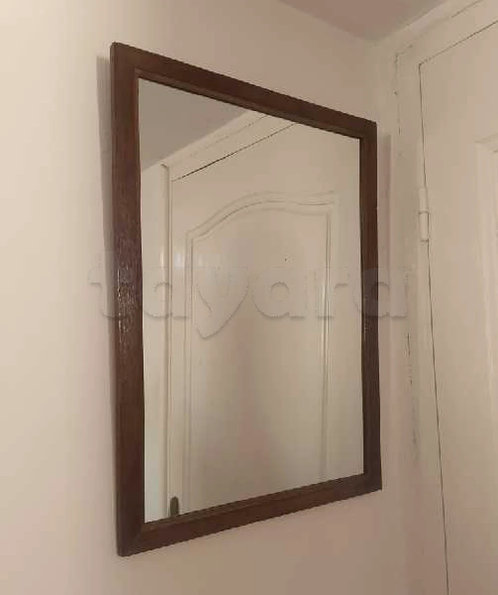 miroir en bois (dimension 58/43 cm)