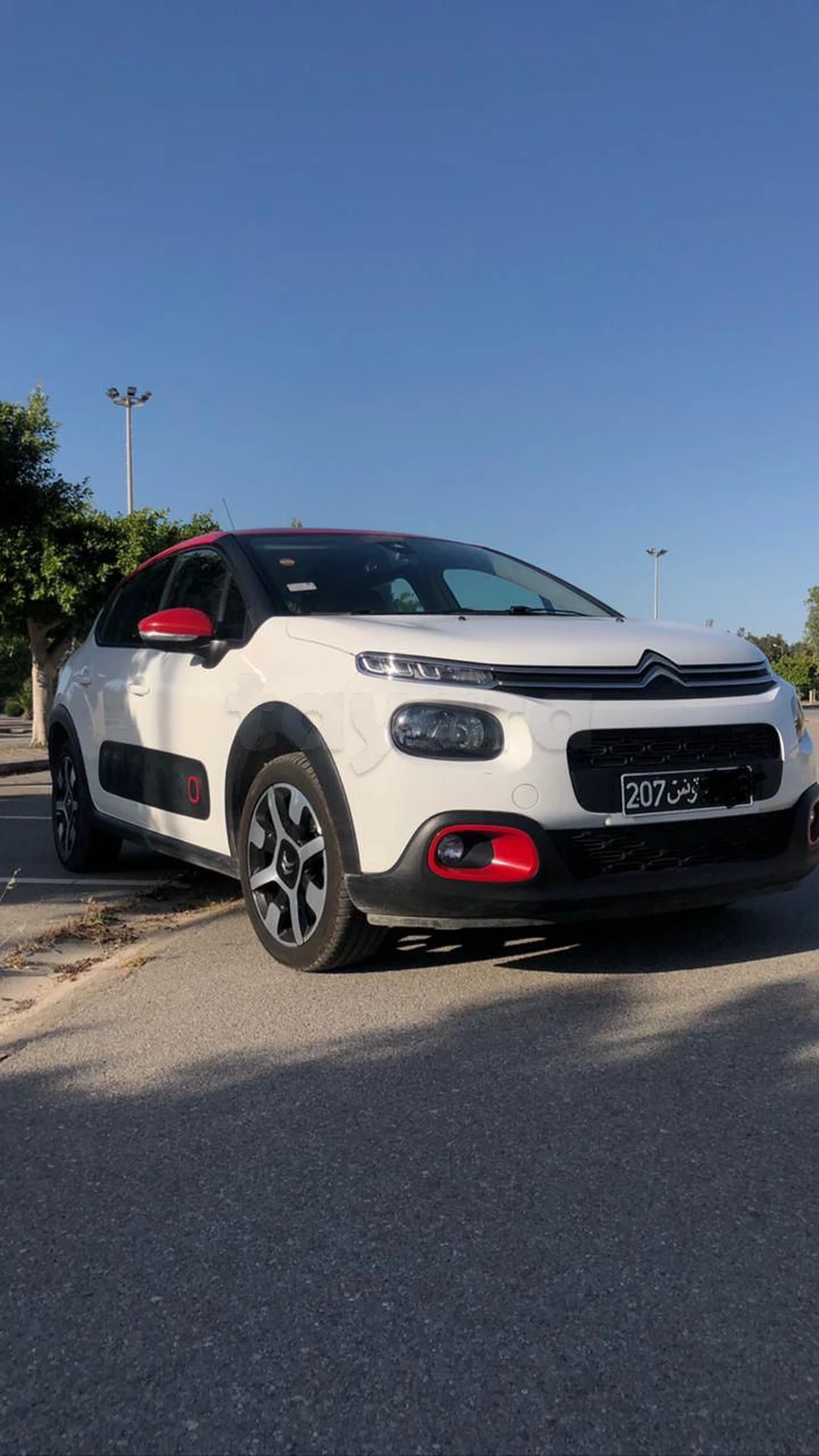 Carte voiture Citroen C3