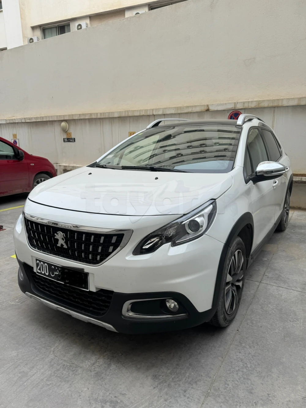 Carte voiture Peugeot 2008