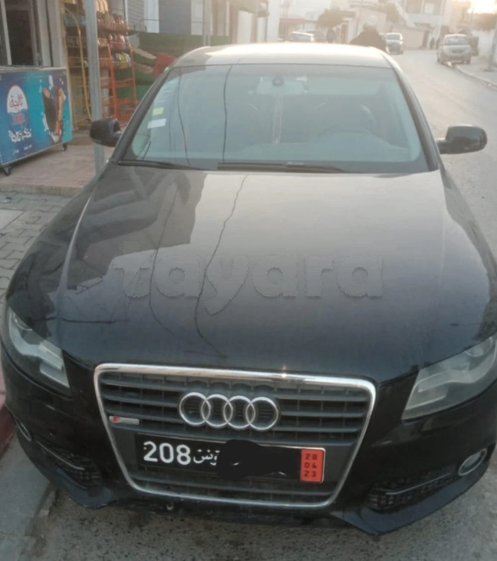 Carte voiture Audi A4