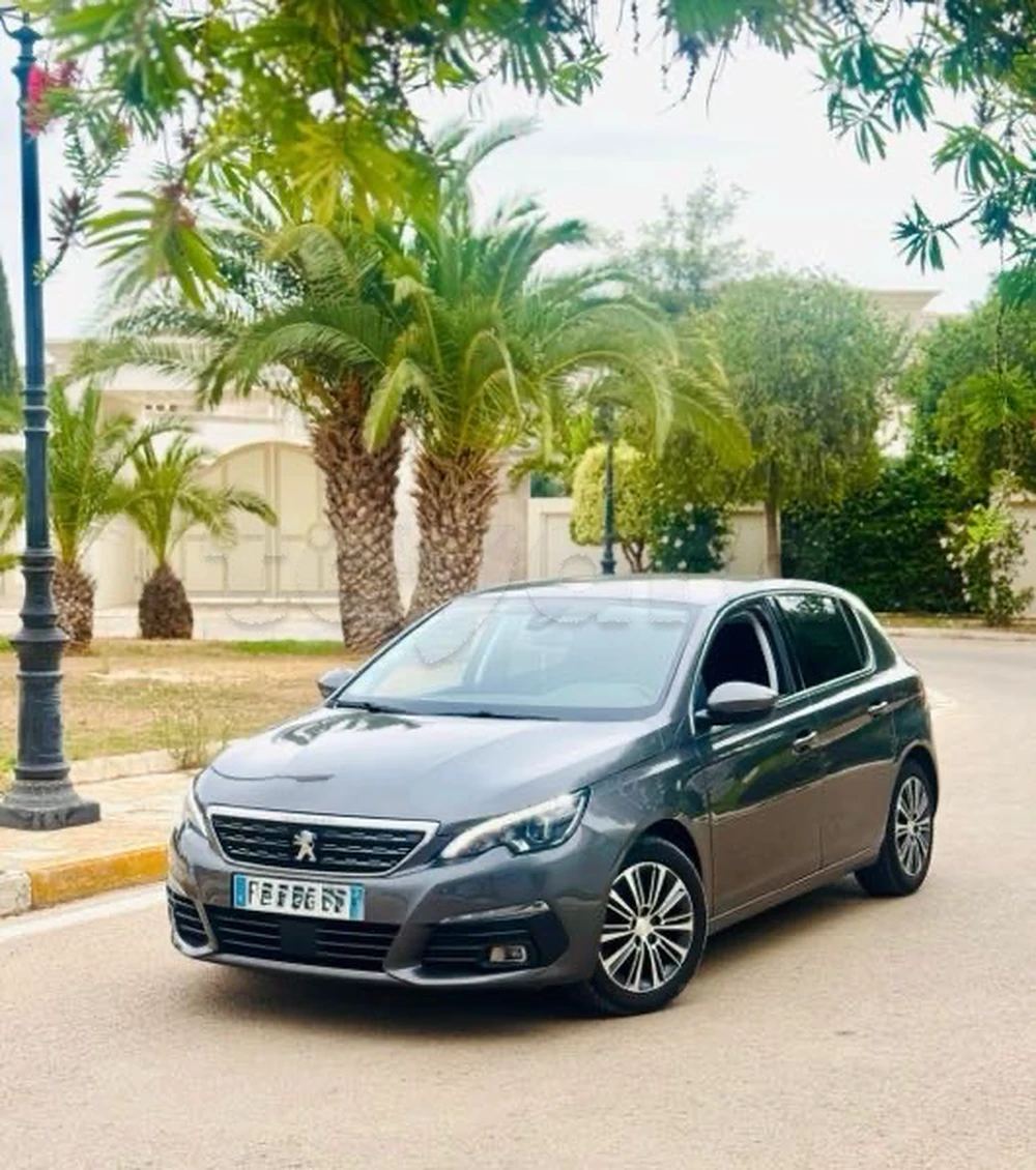 Carte voiture Peugeot 308