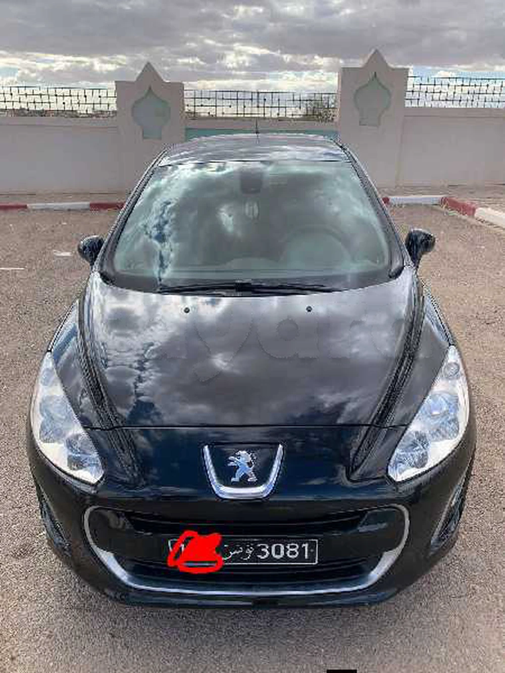 Carte voiture Peugeot 308