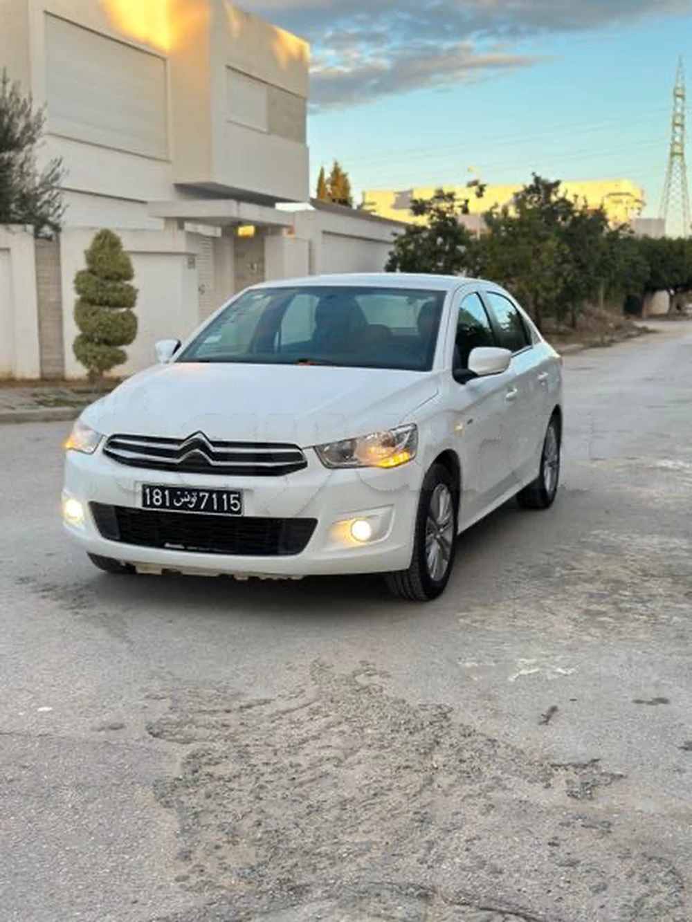 Carte voiture Citroen C-Elysee