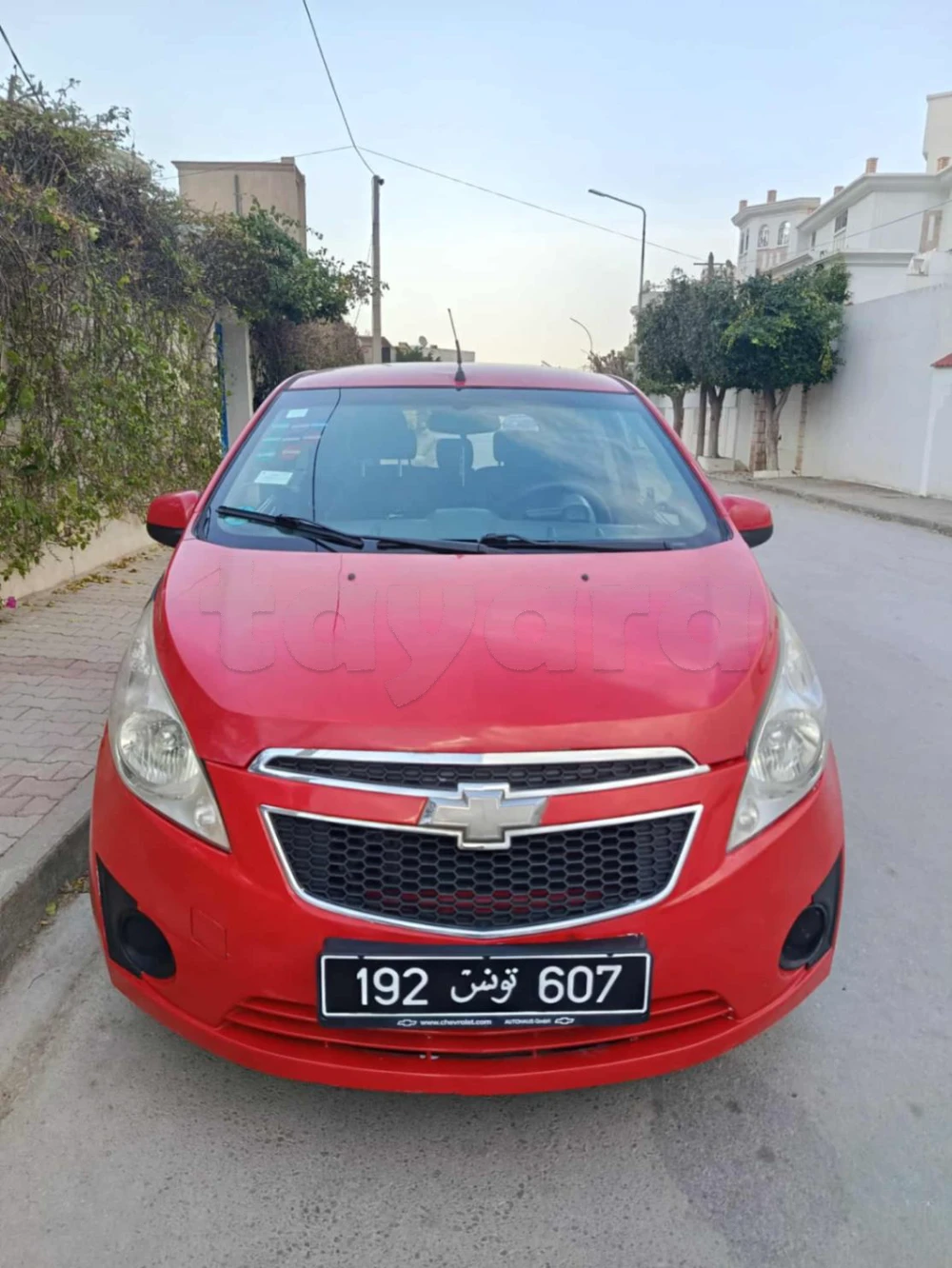 Carte voiture Chevrolet Spark