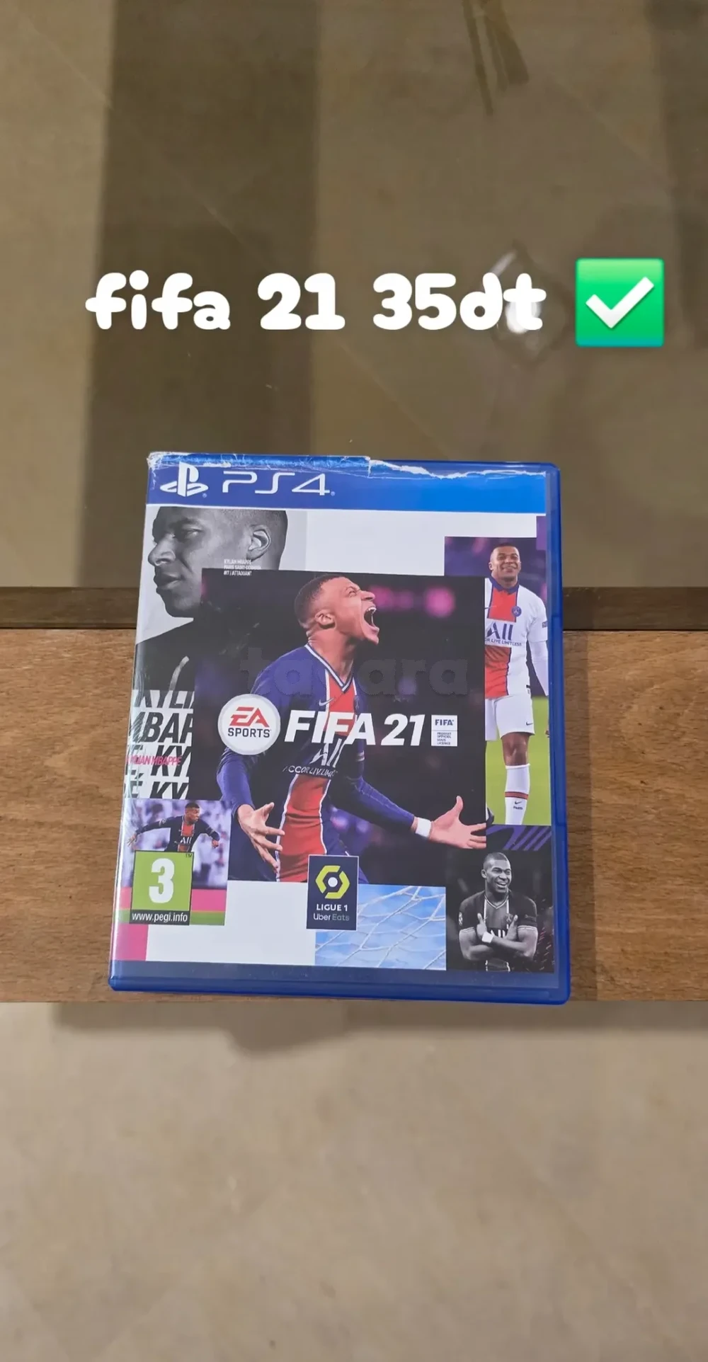 Fifa 21 original a vendre jeux en parfait état 35dt