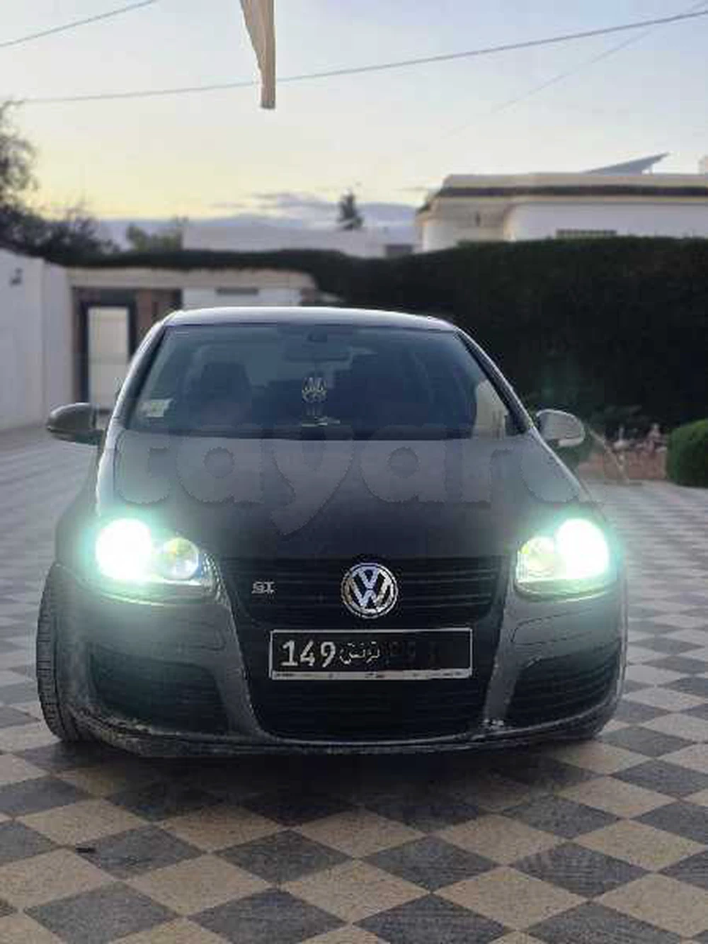 Carte voiture Volkswagen Golf 5