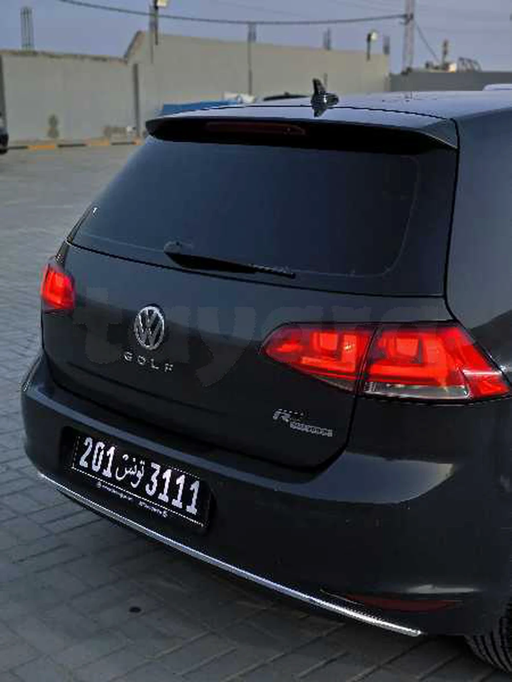 Carte voiture Volkswagen Golf 7