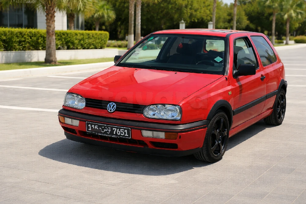 Carte voiture Volkswagen Golf 3