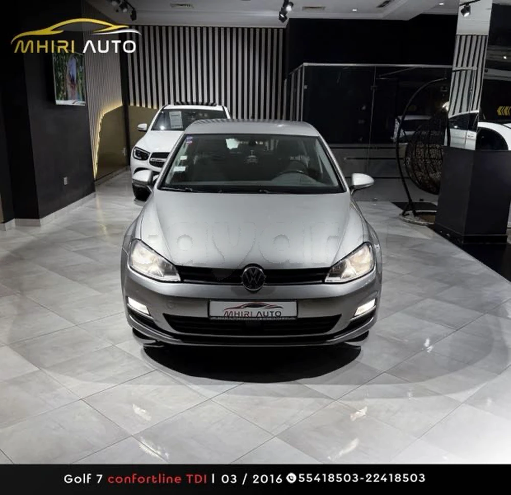 Carte voiture Volkswagen Golf 7