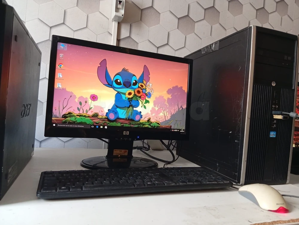 PC de bureau HP i7-2éme /RAM : 8 Go /Disque dur : 700 Go