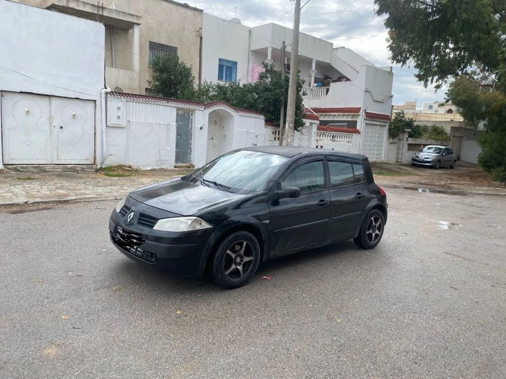 Carte voiture Renault Megane