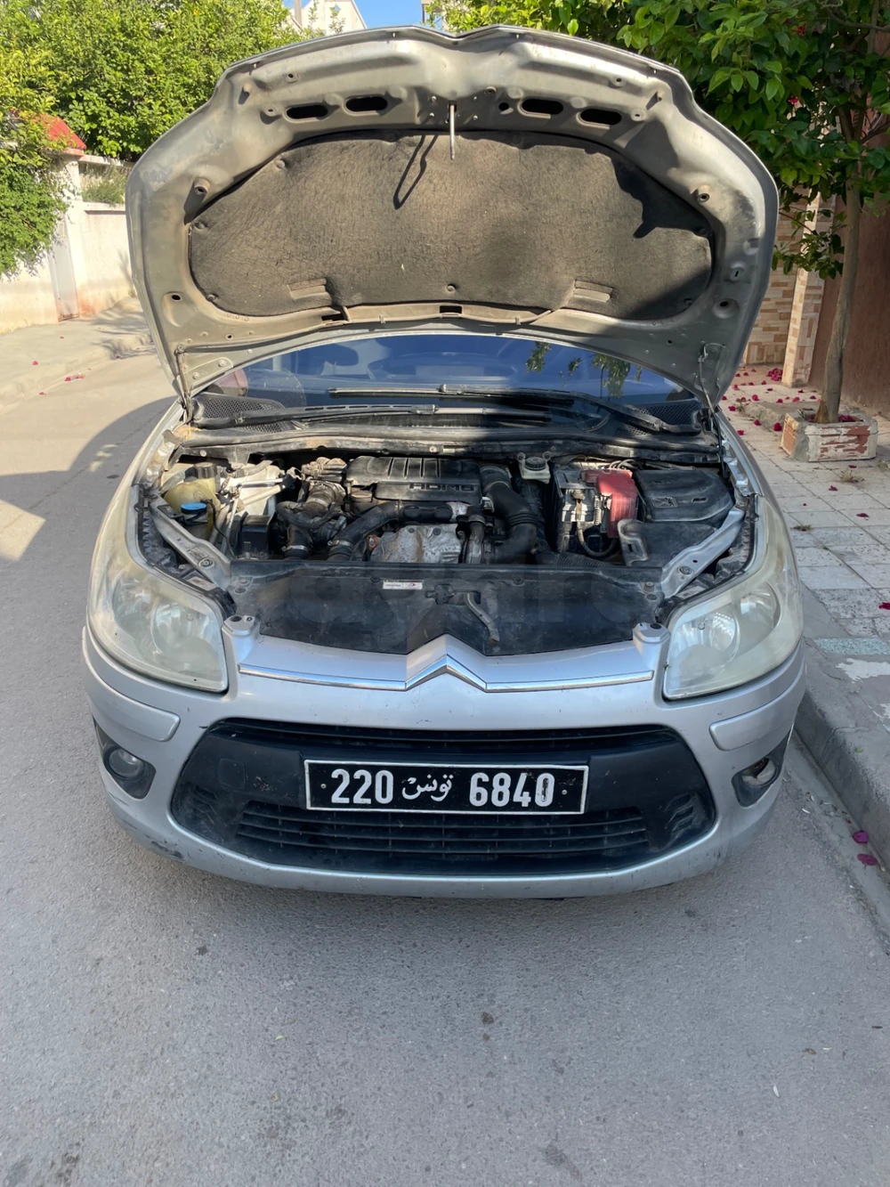 Carte voiture Citroen C4