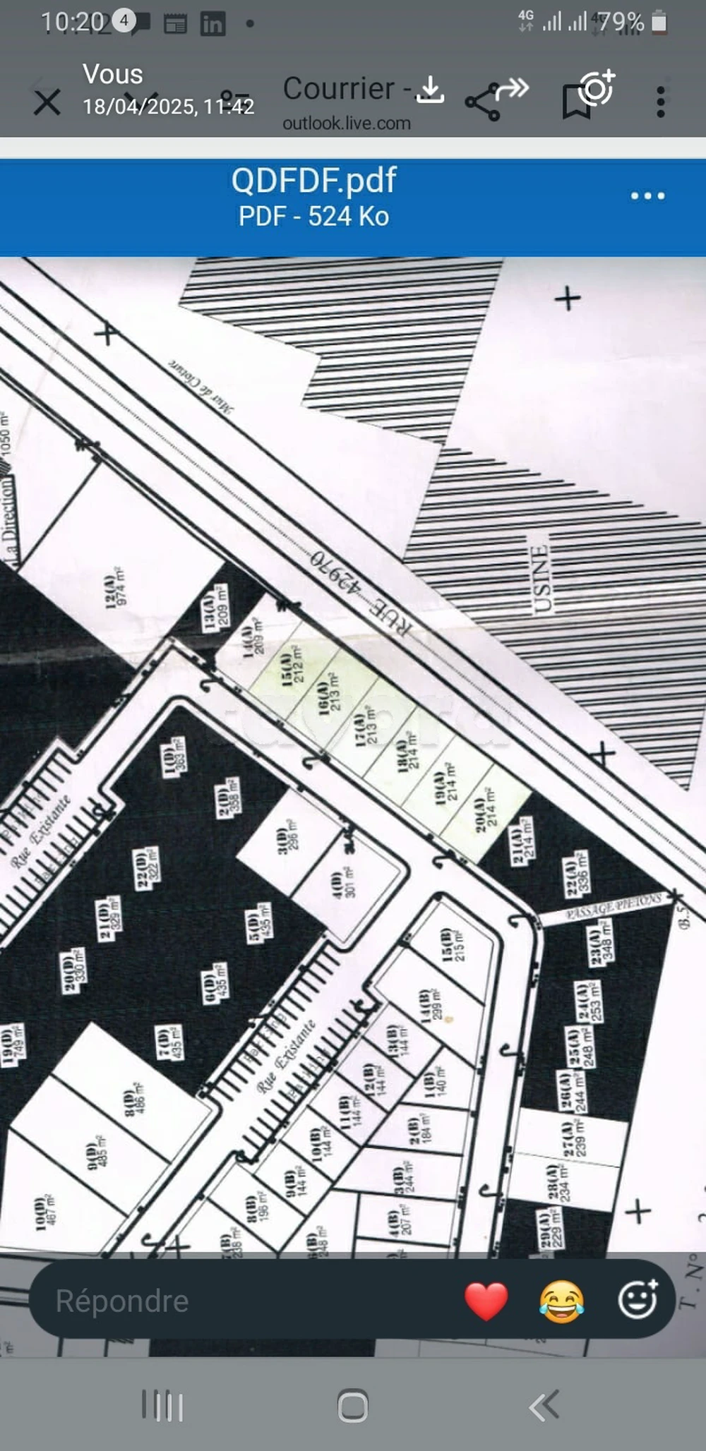 Vente terrain