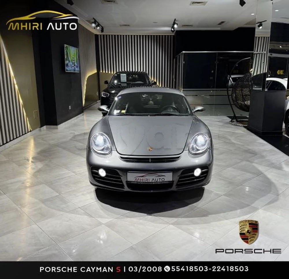 Carte voiture Porsche Cayman