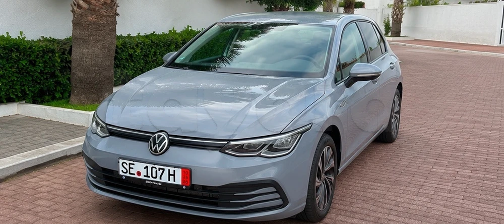 Carte voiture Volkswagen Golf 8