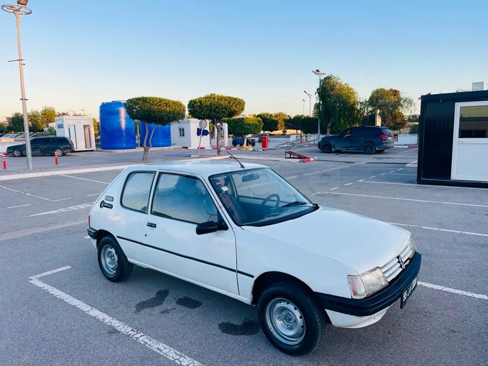 Carte voiture Peugeot 205