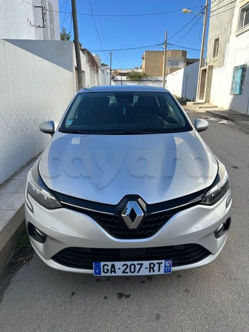 Carte voiture Renault Clio