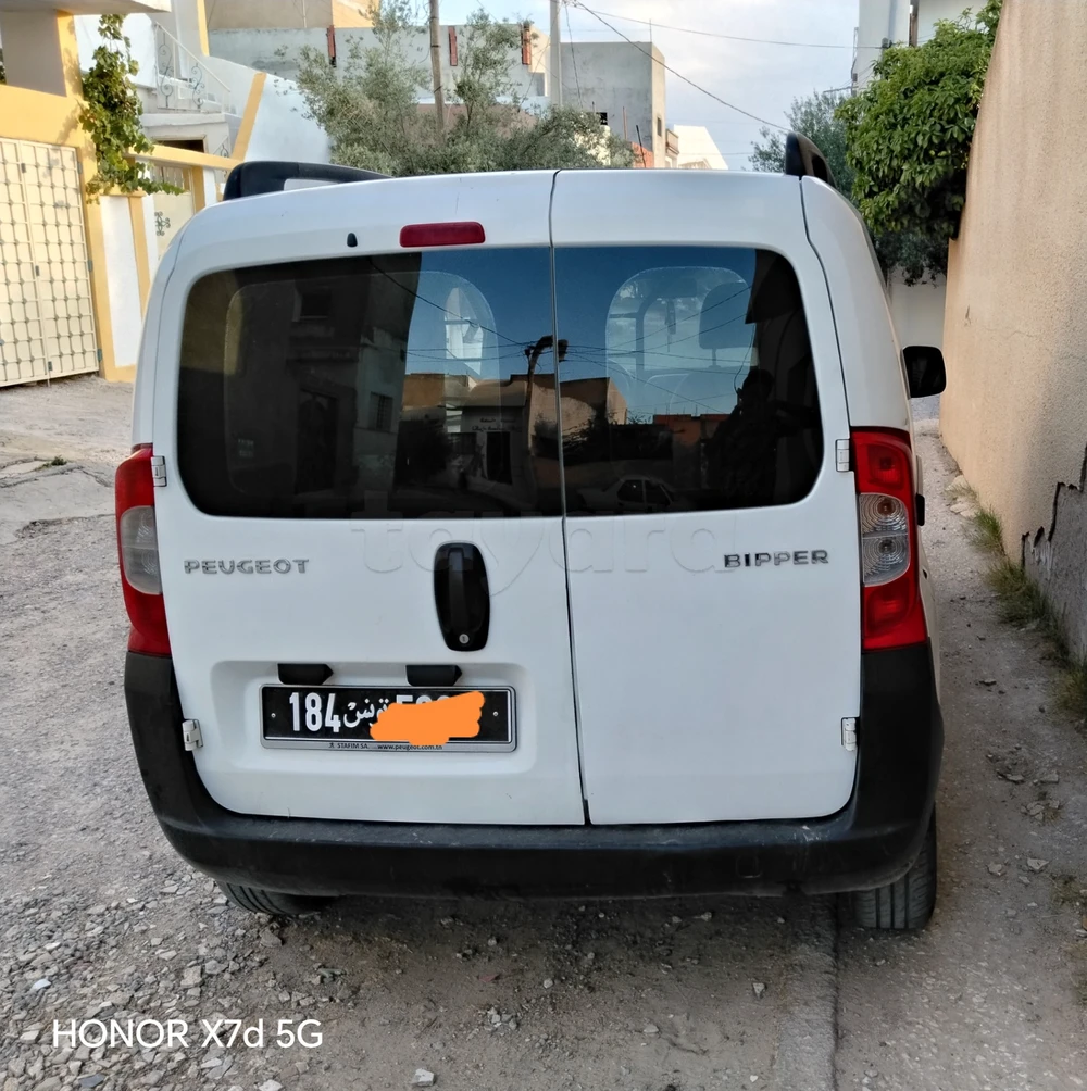 Carte voiture Peugeot Bipper