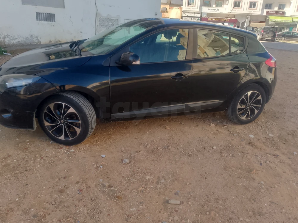 Carte voiture Renault Megane