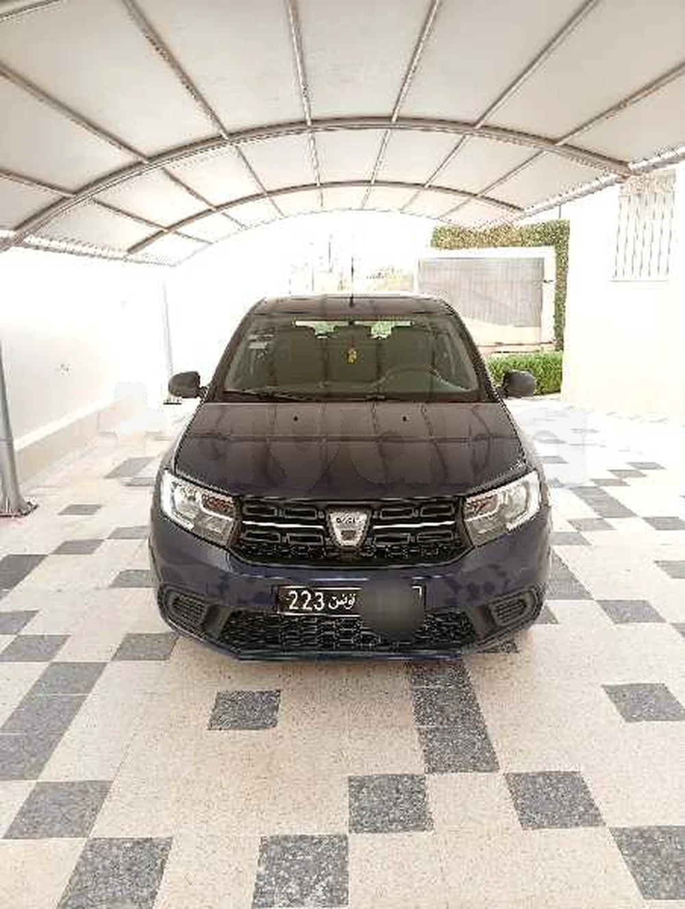 Carte voiture Dacia Sandero