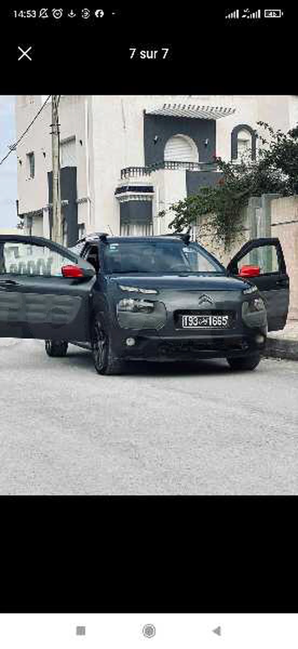 Carte voiture Citroen C4 Cactus