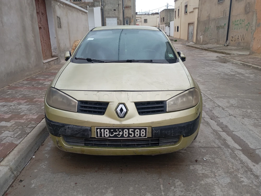 Carte voiture Renault Megane