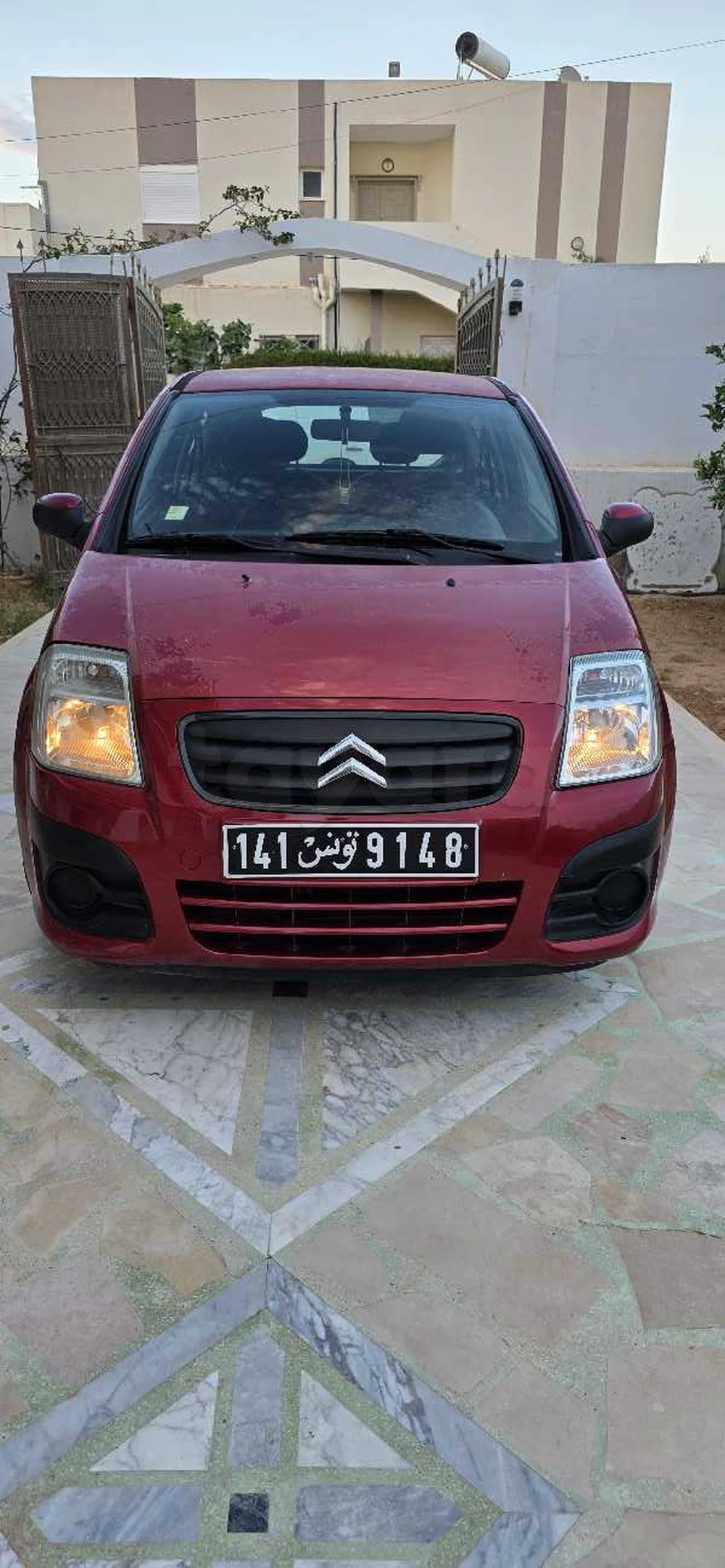 Carte voiture Citroen C2