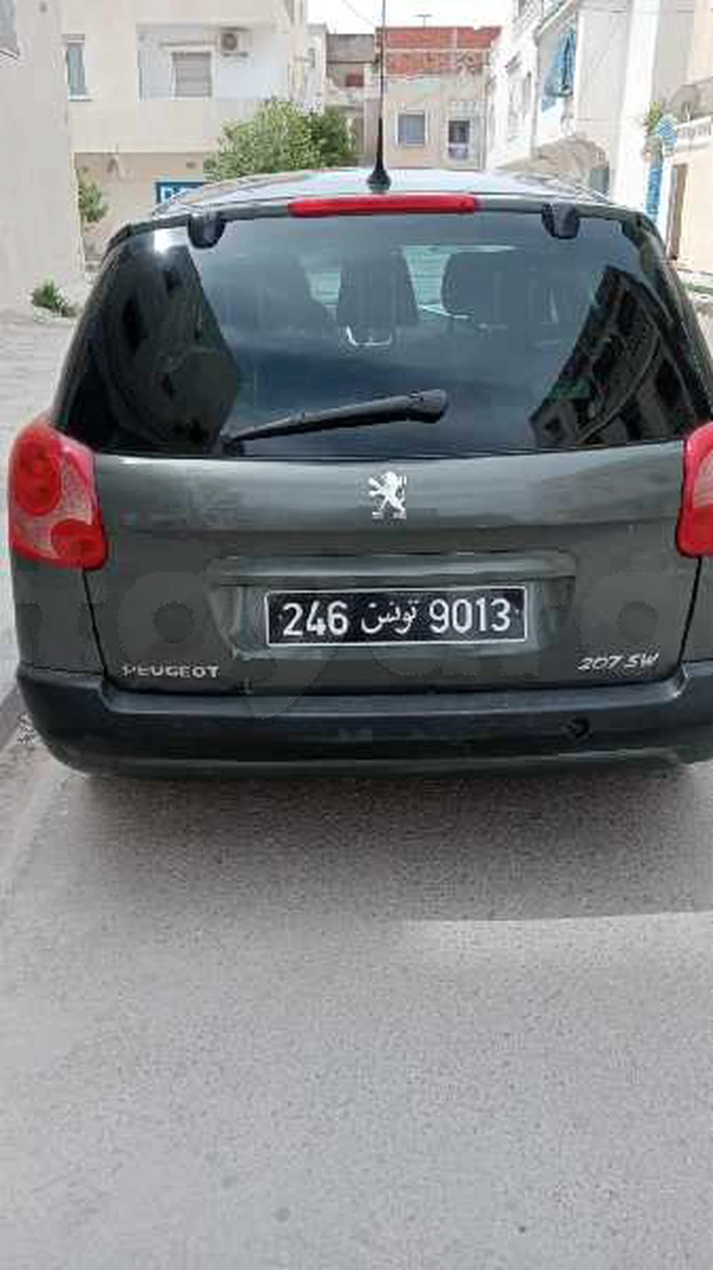 Carte voiture Peugeot 207