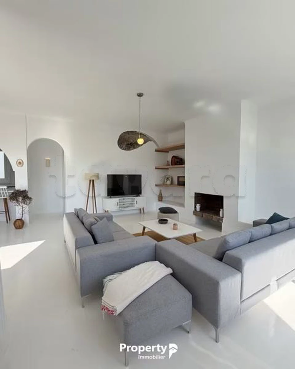 A louer un Magnifique S+2 meublé 130m2 à Sidi bou said