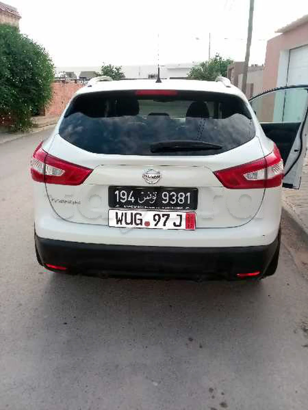 Carte voiture Nissan Qashqai