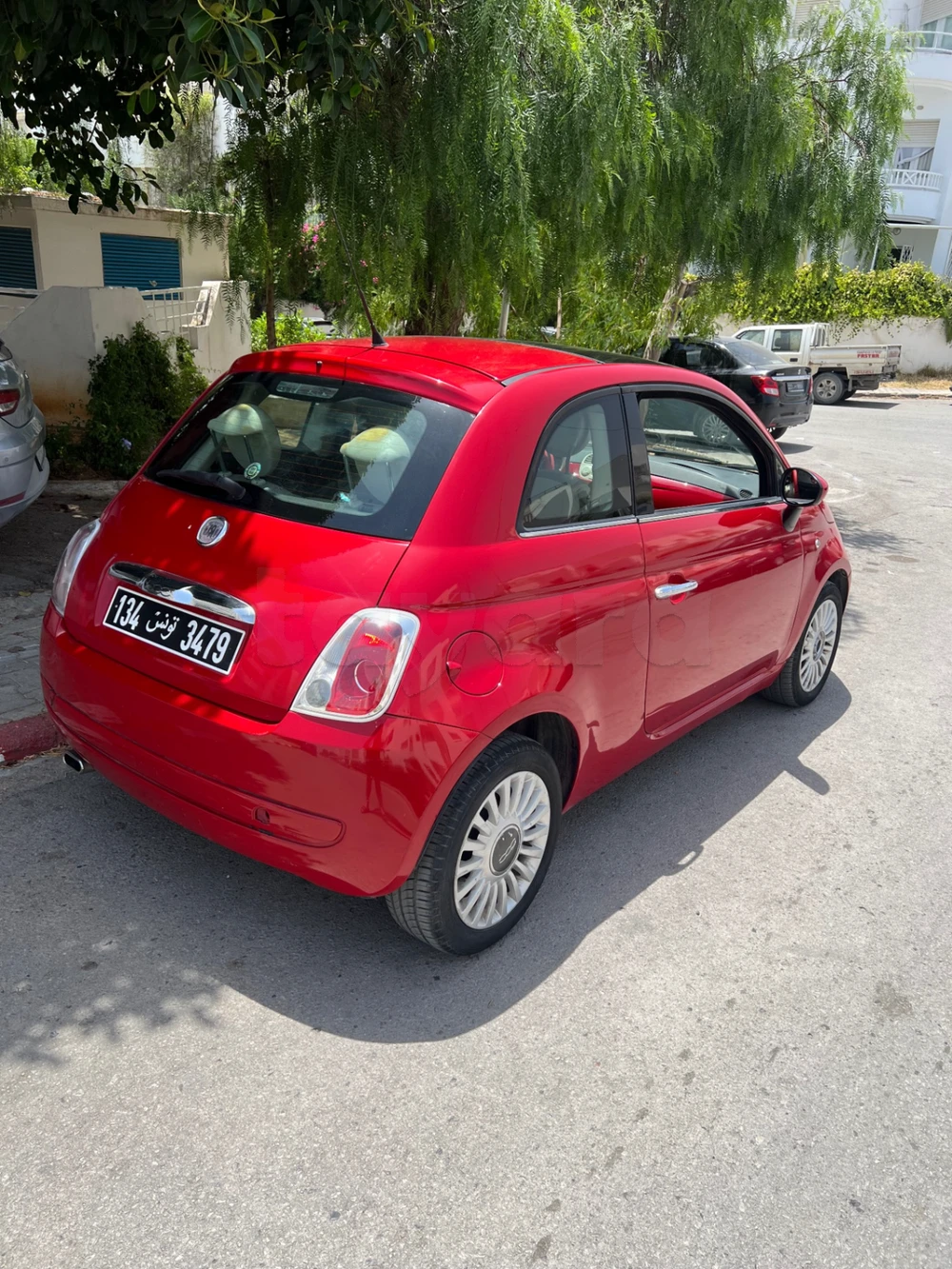 Carte voiture Fiat 500