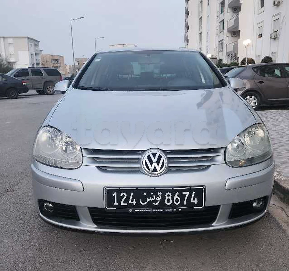 Carte voiture Volkswagen Golf