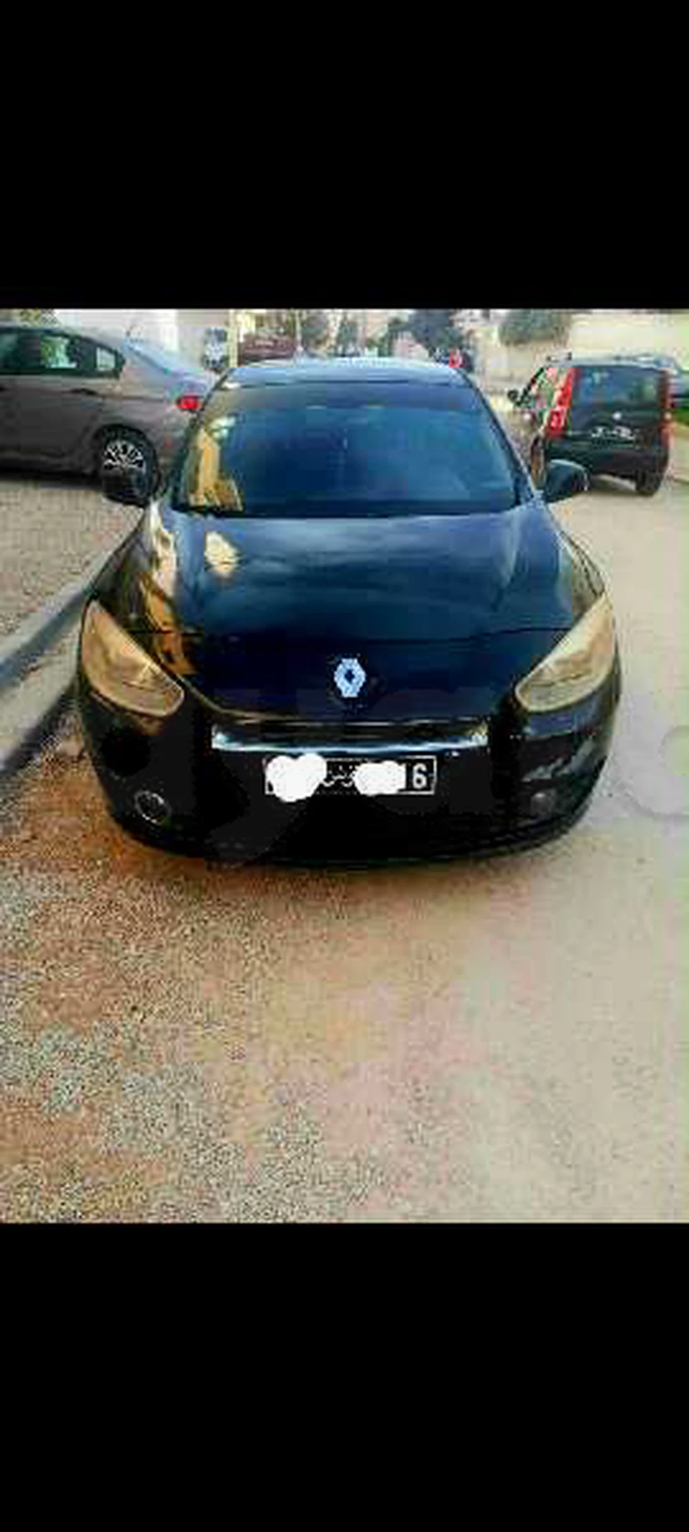 Carte voiture Renault Fluence