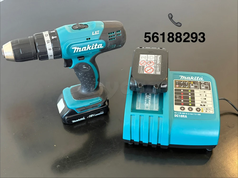 🔥 À VENDRE : Perceuse-Visseuse à Percussion MAKITA 18V LXT (Originale) 🔥