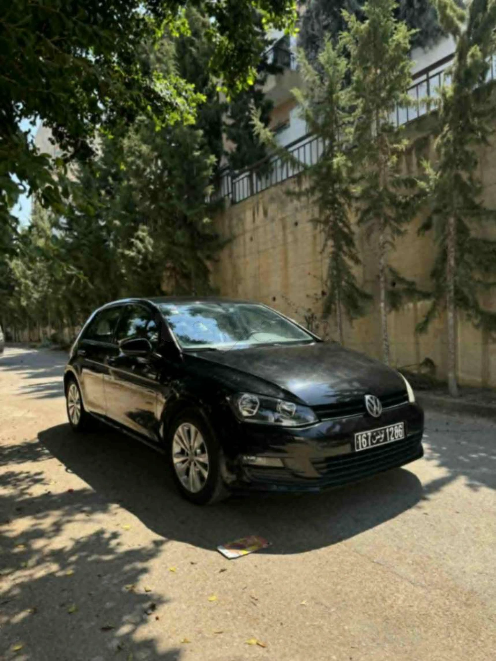 Carte voiture Volkswagen Golf 7